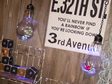 100均のバルブボトルでリアル電球の完成