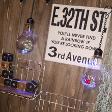 100均のバルブボトルでリアル電球の完成