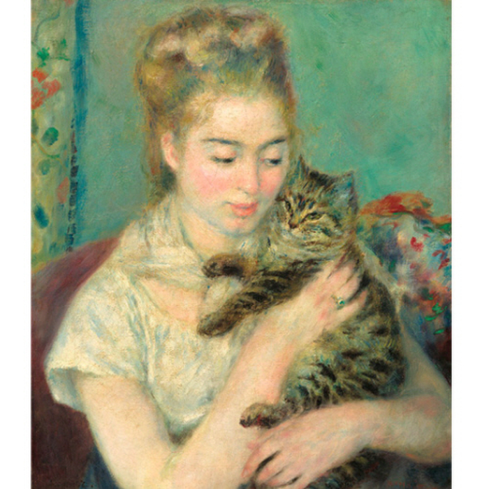癒し効果満点!有名な歴史的芸術家の描く「猫のいる肖像画」