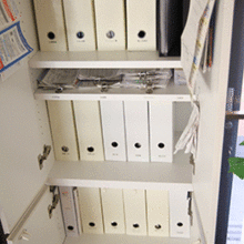 我が家の書類ステーション