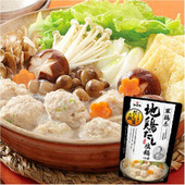 だしで味わう鍋レシピ~きのことつみれの鶏だし鍋~