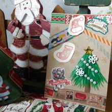 簡単!バランで作るクリスマスカード