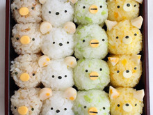 秋の行楽などのお弁当に♡すみっコぐらしおにぎり