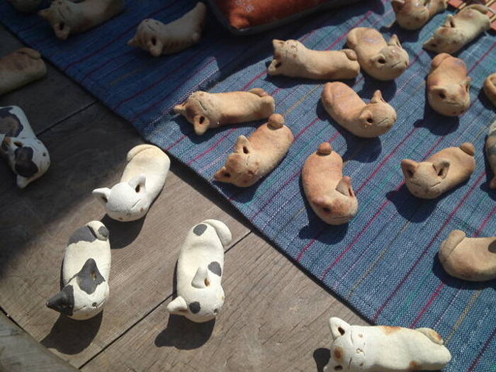 2:「乾窯」の表情にほっこりできる箸置き