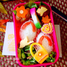 和小物モチーフのキャラ弁