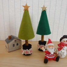 簡単!菓子楊枝で作るクリスマスツリー