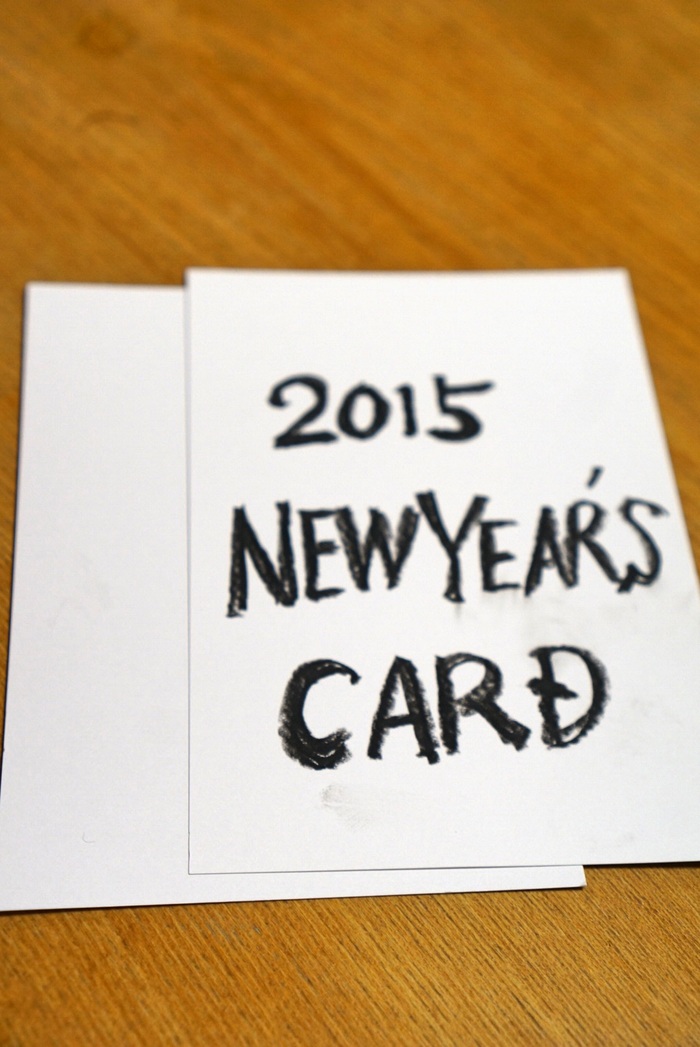 手順1.お好みのイラストや文字を書く