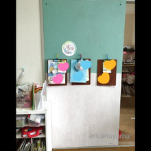 3人姉妹のプリント整理♩