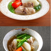 チキンポトフのリメイクで簡単手間無し!具から出るだしで美味しく温まろう♪