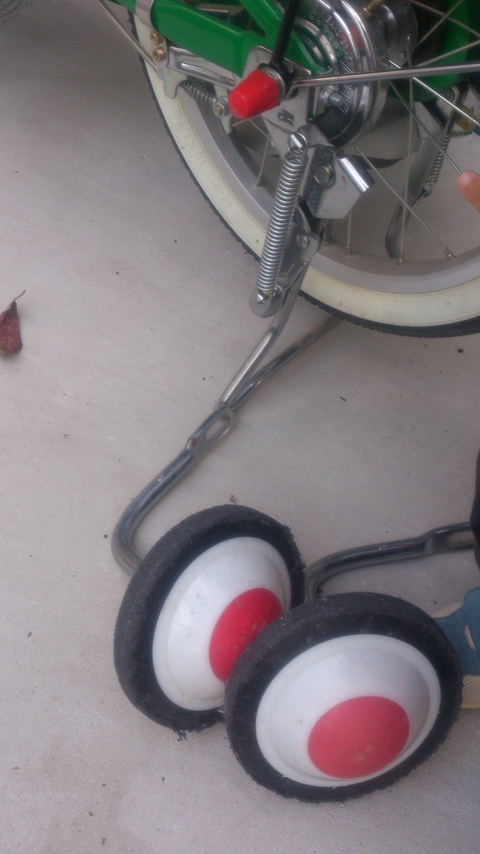 補助輪をなるべく早く外す