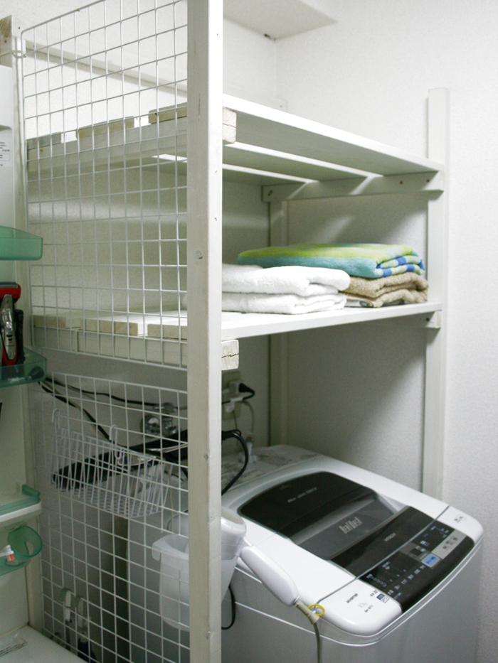 洗面収納棚をIKEA仕様にDIYしてみました!