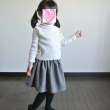 【作り方】まっすぐ縫うだけ♪簡単ギャザースカート (親子お揃いも可能!)