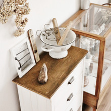 ほぼ100均塗料で家具の木目を再生!!!