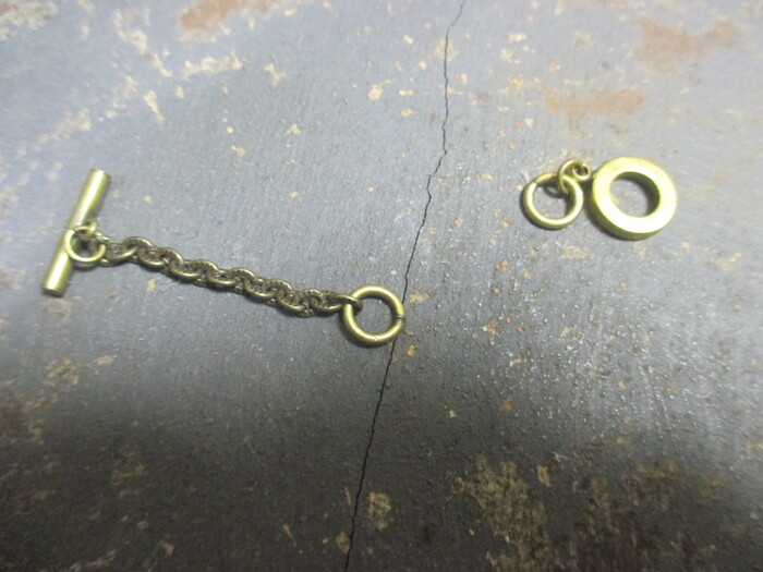 金具パーツを作っておきます!