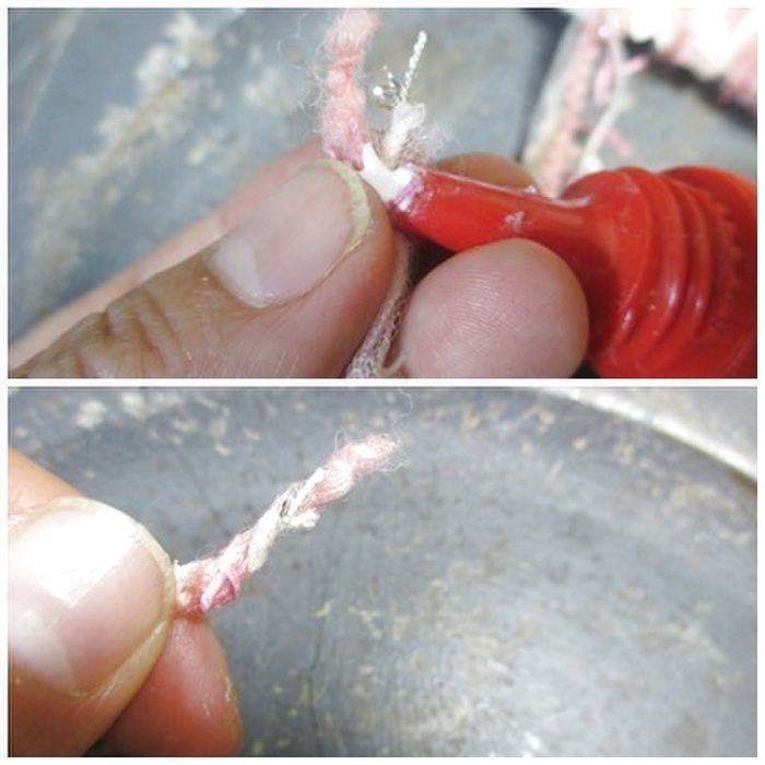 広がる毛糸を扱いやすくする方法♪