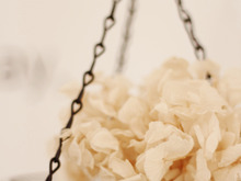 超簡単!!100均排水溝皿で数分完成のハンギング雑貨