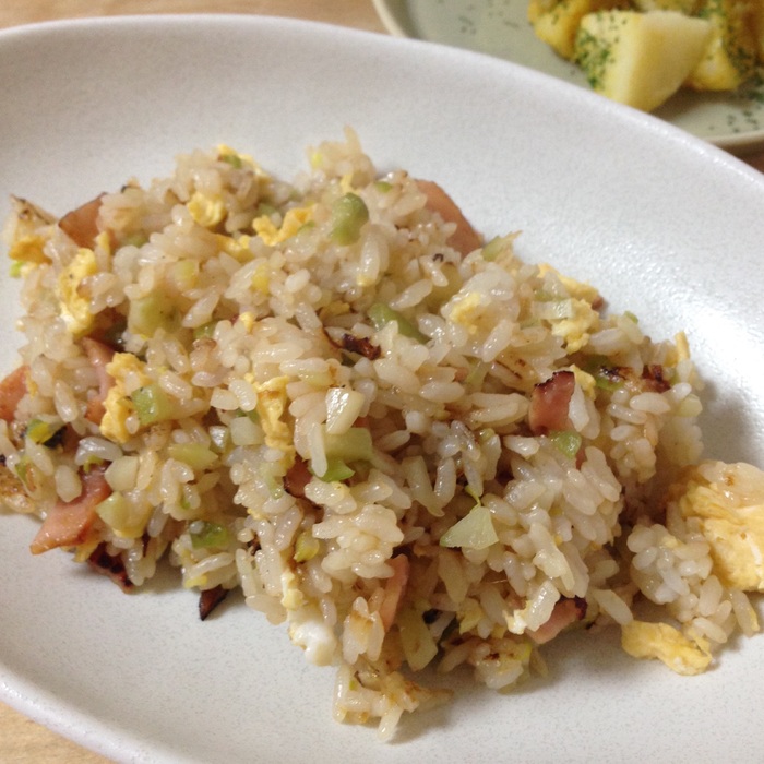 お店の味⁈搾菜と冷蔵庫にあるモノで作る♪炒飯