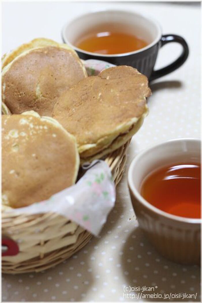 ホットケーキミックスでつくる♪どら焼き