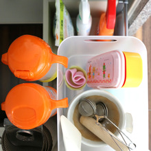 シンク下、無印メイクボックスの重ね収納で収納力&取り出しやすさUP!!