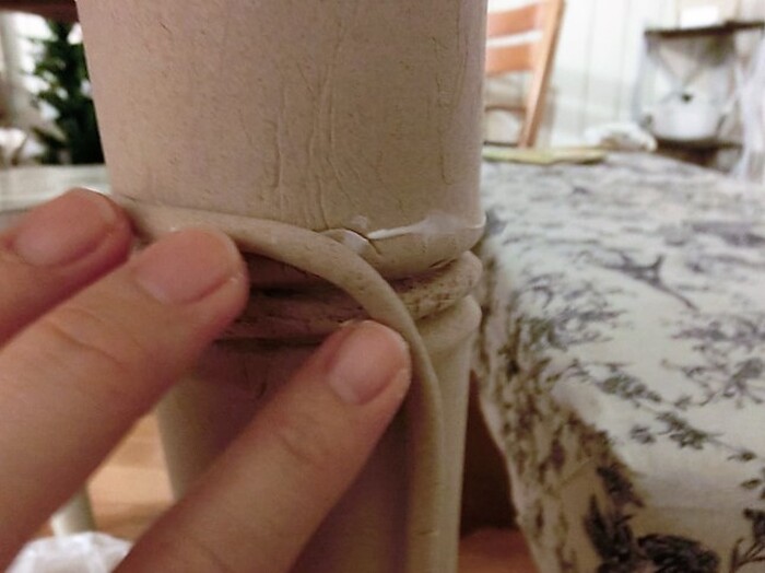 さらに粘土で装飾・・・