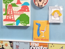 CD&書類の収納をしながら壁をデコ。