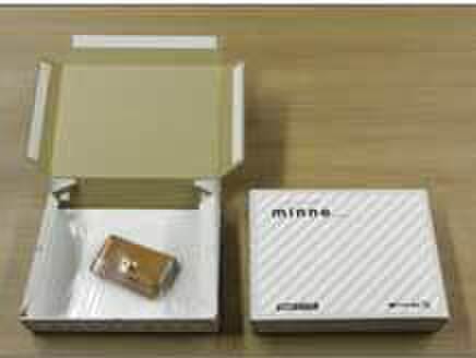 「minne」オリジナルデザインのパッケージ