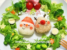簡単&可愛い♡クリスマスリースサラダのデコプレート