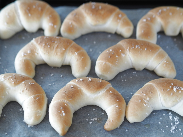 全国で大ブームの「塩パン」を作ってみた☆甘じょっぱさが絶妙!