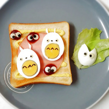 子供に大人気♡となりのトトロの簡単かわいいデコトースト♡