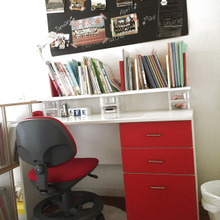 勉強に集中できる、机周りの収納法