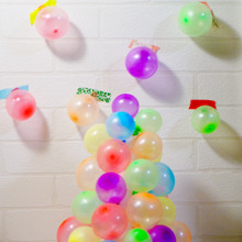 材料費200円!!100均水風船で簡単!バルーンツリー☆のパステルクリスマスデコレーション