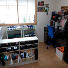 4.5畳でもスッキリ!小学生2人の子供部屋。