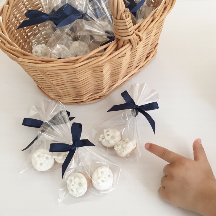 バスケットにつめて