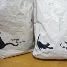 ザックリ米袋を大型おもちゃ収納に