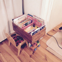 【子供の本】サッと取り出せて、ザックリお片付け。