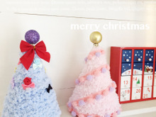 2way♫100均でモコモコツリーの作り方