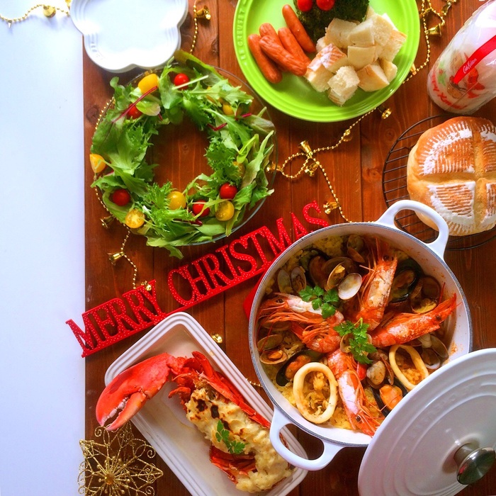 おうちで簡単・豪華クリスマスパーティ♡