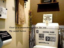 スノコで板壁「トイレ」リノベーション ♪