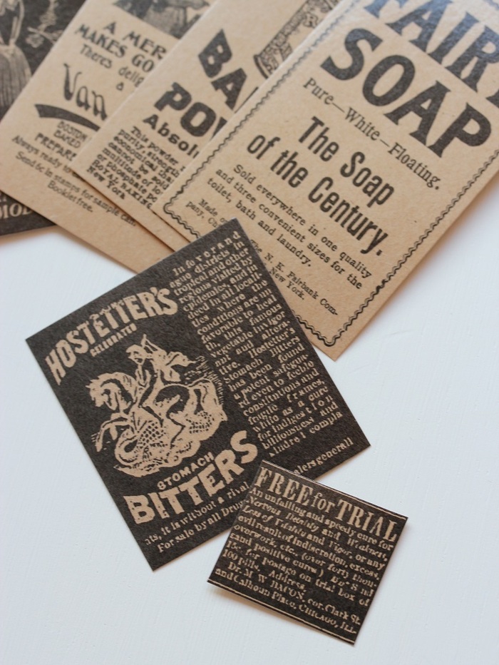 じょうろにはセリアのラベルをカットして貼りました