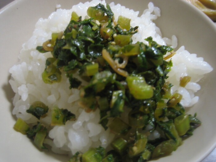 大根の葉っぱで作る、ソフトふりかけ♪