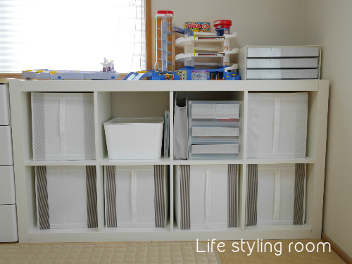 いつもあそぶおもちゃは特等席へ