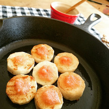 簡単❗やみつき♥山芋てっぱん 明太バターソース♪