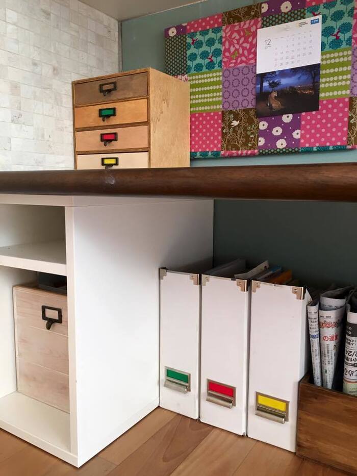 兄弟が多くても大丈夫!自分の色で簡単お片付け