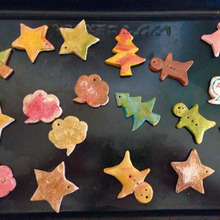 子どもと作ろう!オーブン陶土でクリスマスオーナメント作り