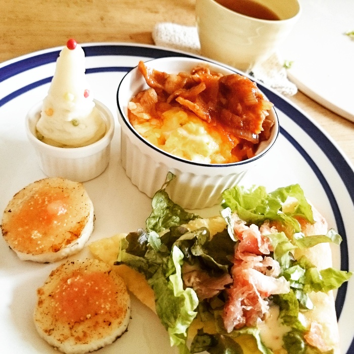 ワンプレートのアクセントに♥