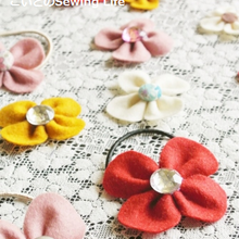 簡単!フェルトのお花&チョウチョの作り方