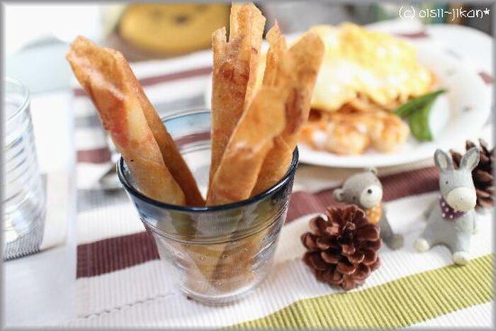 パーティに♪なんちゃって 蟹のスティック春巻き