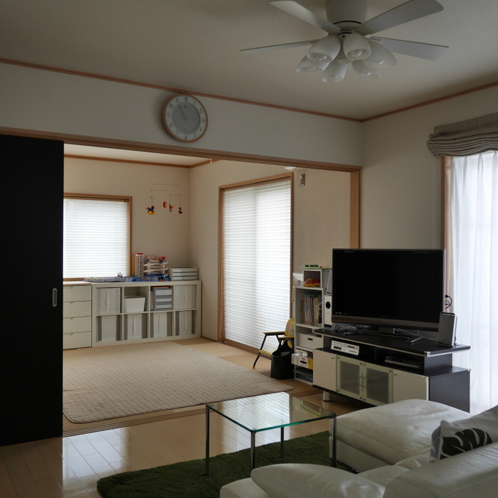 子供部屋とリビングのつながりも意識する