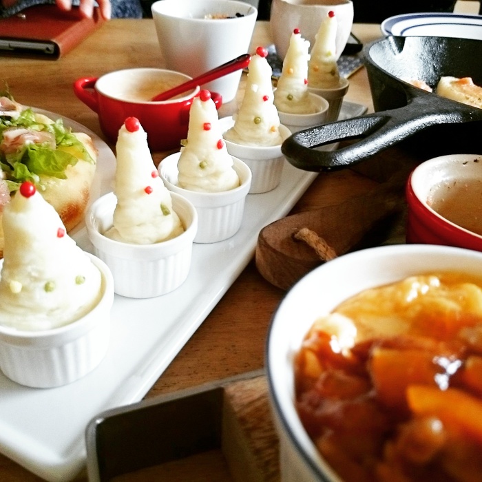 うちCAFEにもちょこっとX'mas