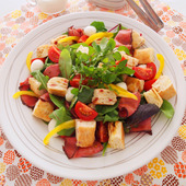 クリスマスやパーティにおすすめ「ローストビーフとグラノーラのパンツァネラ」